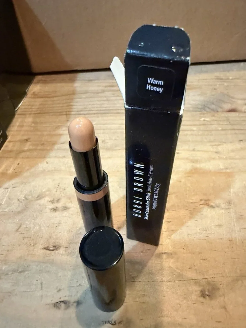 Bobbi Brown Skin Concealer Stick In WARM HONEY .1oz/3g New W/ Box